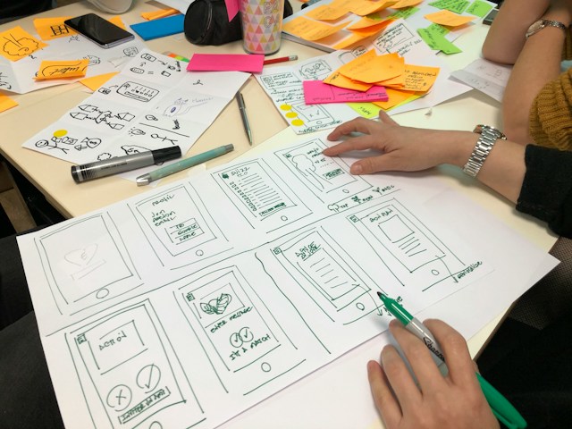 App wireframing services - ISH technologies